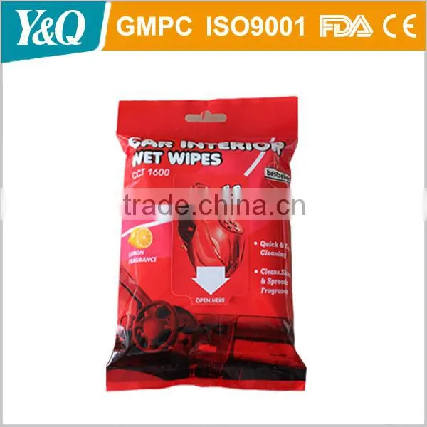 Car Interior Cleaning Wet Wipes