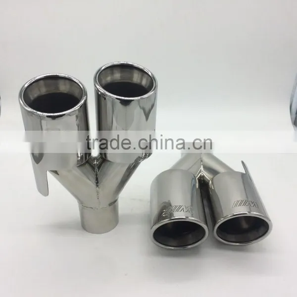 Stainless Steel Exhaust Tip Suitiable for BMW With Logo photo-3
