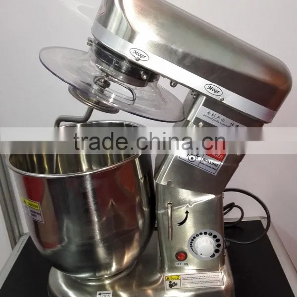10 Litre Stainless Steel Food Mixer With Stand