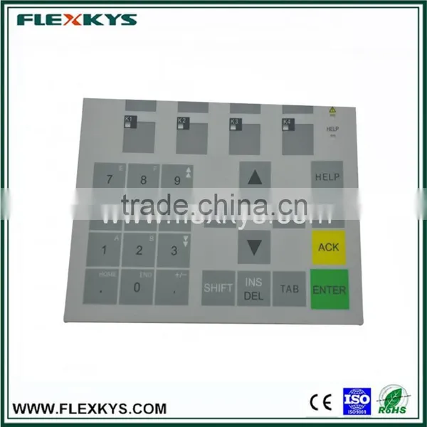 Plastic Control Panel Membrane Switch