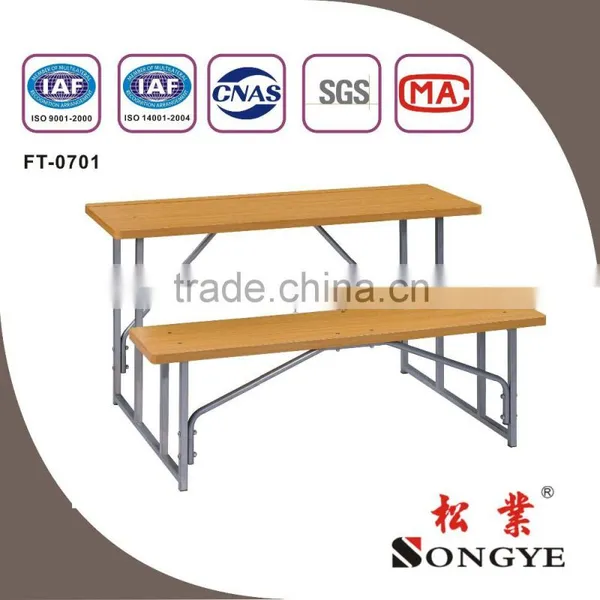 SONGYE Good Quality Cheap School Furniture Modern Double School Desk and Bench,Africa Hot Design photo-2