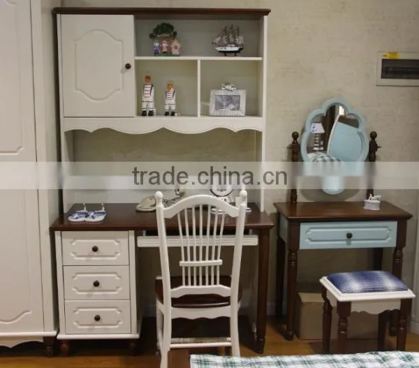 2016 Mediterranean Style New Product Children Wooden Bedroom Furniture photo-6