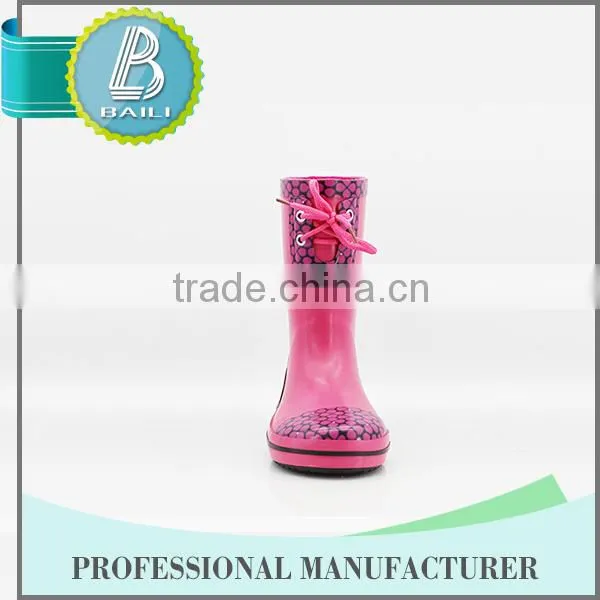 New Products Customised Designs Rubber Camo Rain Boots photo-2