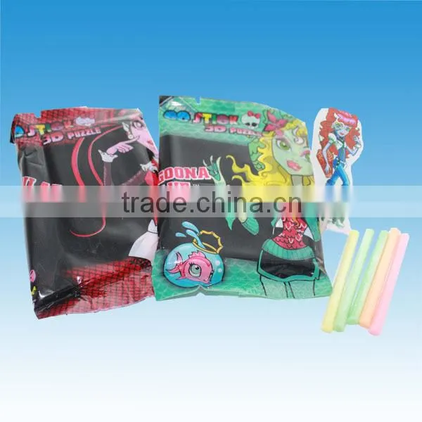 CC Stick Candy With 3D Cartoon Puzzle