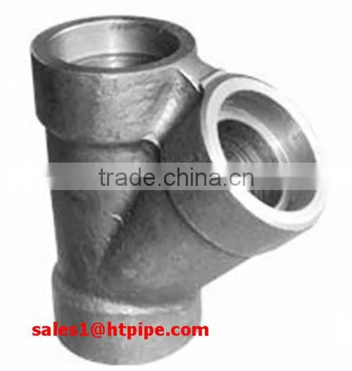 ASTM A182 F22 SW TEE ASME B16.11 photo-5