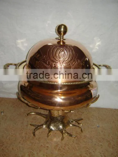 Copper Brass & Silver Plated Chaffing Dishes