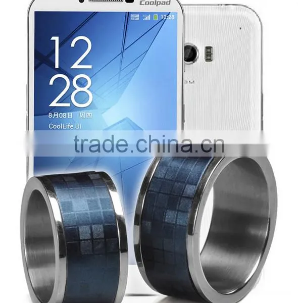 Customized Smart Rfid Ring With NFC Chip Inside Support ISO14443, ISO 18092 Protocol