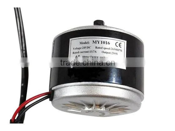 Electrical Electric Bike Scooter 24V 250W Motor Engine Unite Motor Brush Motor MY1016 photo-3