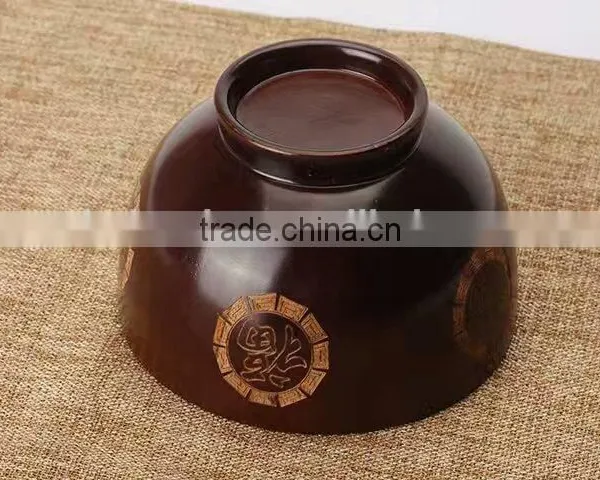 Chinese Culture Carved Bowl photo-3