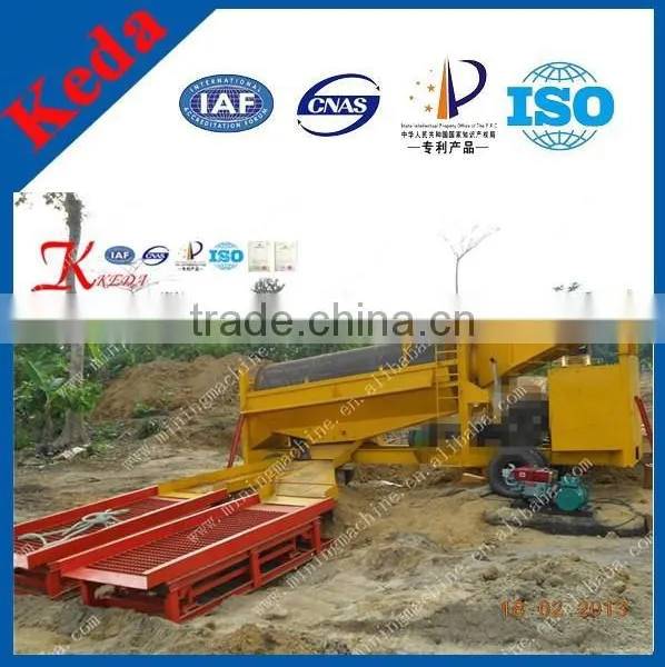 High Capacity Trommel Scrubber Machine, Gold Refining Equipment, Gold Wash Plant With Patent photo-2