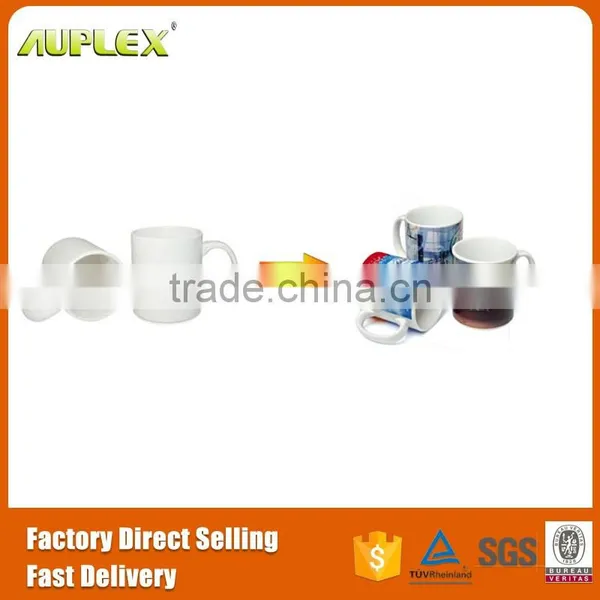 11oz Top Blank White Coated Sublimation Mug photo-3