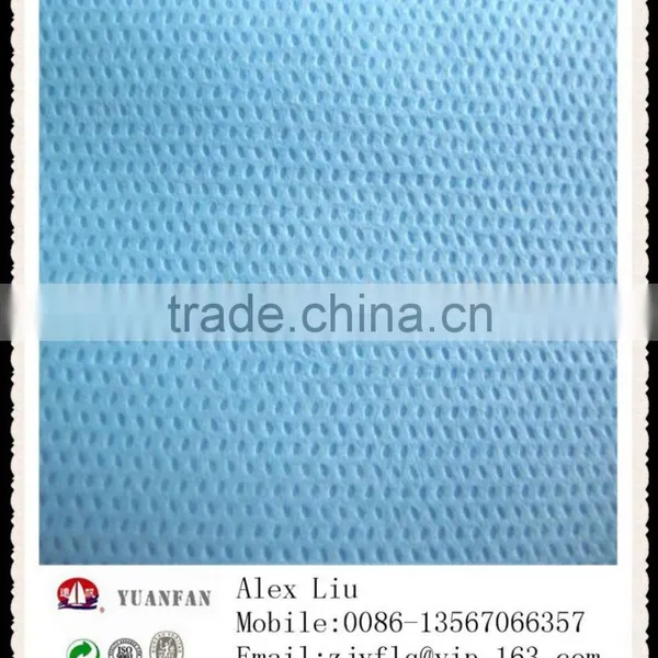 Medical Blue SS PP Spunbonded Non Woven Fabric photo-4