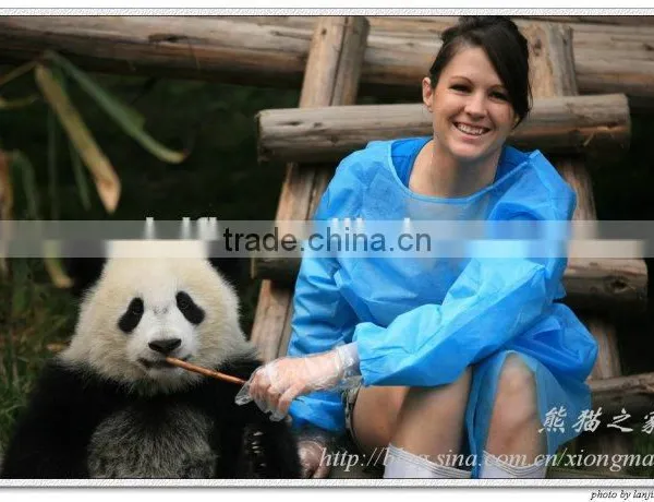 PE Film Laminated Spunbond Nonwoven for Medical Bedsheet or Disposable Gown photo-2