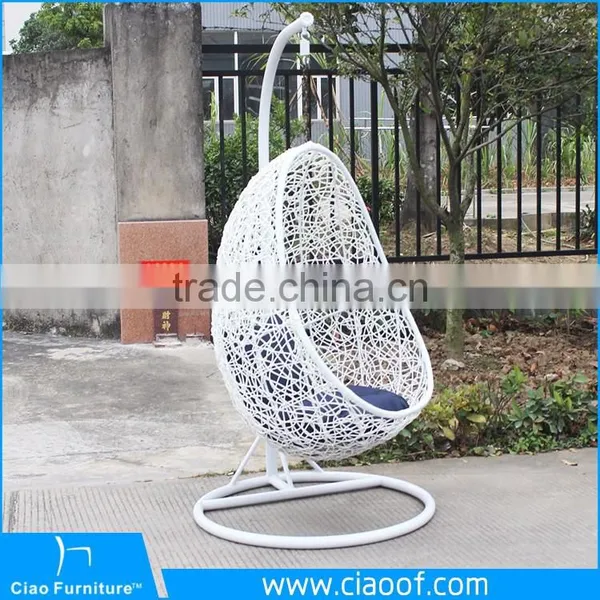 Patio Outdoor Swing Hanging Egg Chair photo-4