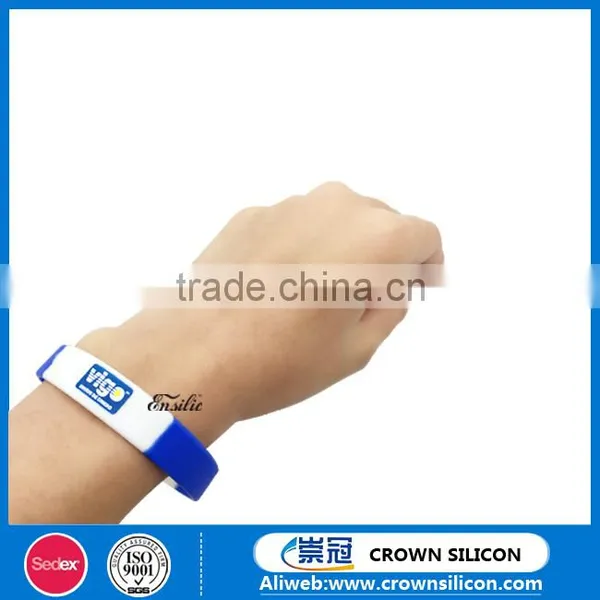Personalized Fashion Silicone Bracelet, Customized Logo Silicone Bracelets photo-3