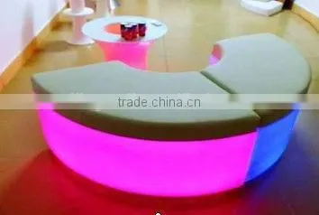 LED Colorful Garden Dining Table Bench Seats /classic Long Bench photo-5