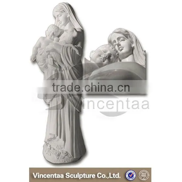 High Quality Mary and Baby Jesus Statue (Customized Service is Available) VSMB-019 photo-6