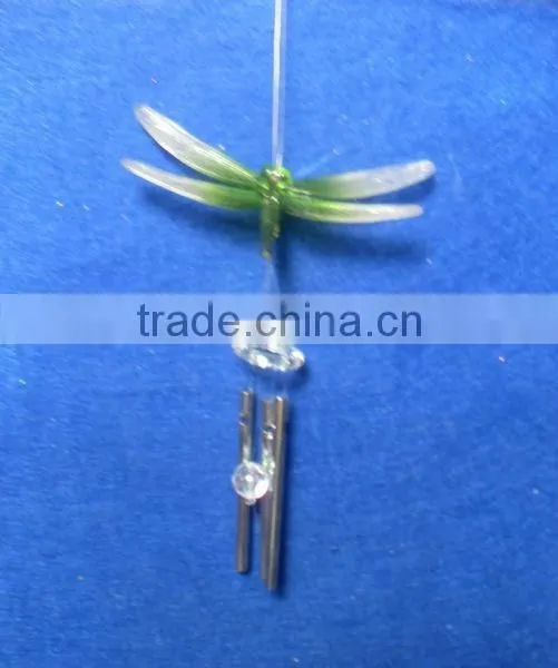 Hand Weaving Craft Acrylic Metal Wind Chime Home Hanging Decoration photo-5