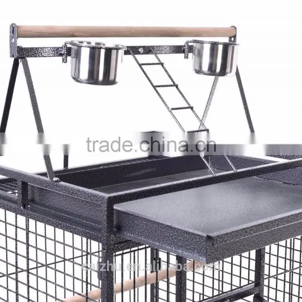Finch Macaw Cockatoo Large Parrot Bird Cage Pet Supplies Perch Grate photo-4