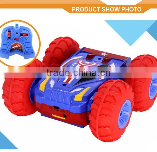 Roll Over Cars Remote Control Stable RC Car Jumping Tumbling 4WD Electric Toy Bounce Car With Tire Inflator Elektric Car photo-3
