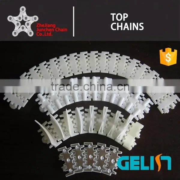 82.6 Table Top Chain Conveyor Belt With Ribs photo-5