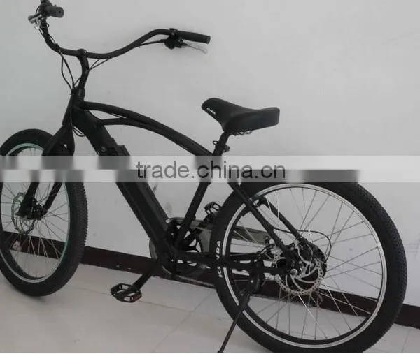 2017 Newly Design 26 Inch Aluminum Electric Beach Cruiser Bike photo-4
