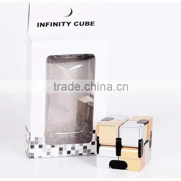Original Factory Wholesale Newest Fidget Cube Children Desk Toy Infinity Cube Metal Display Cubes photo-5