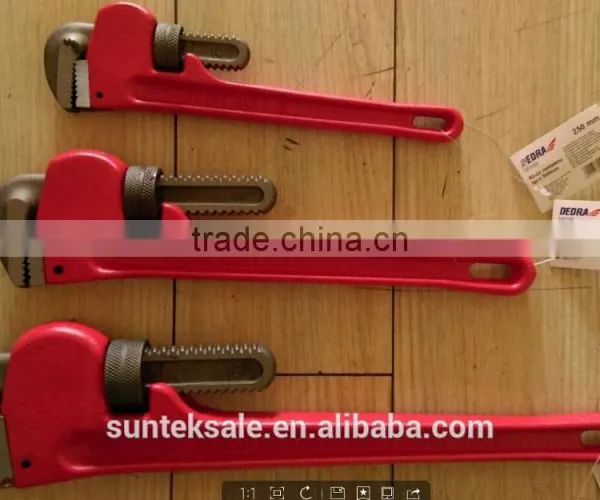 High Quality Heavy Duty Pipe Wrench/ Power Pipe Wrench photo-2