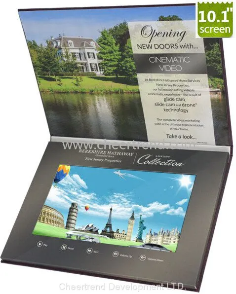 Promotion/business Gift Real Estate Video Brochure With USB Cable,real Estate Video Brochure photo-5