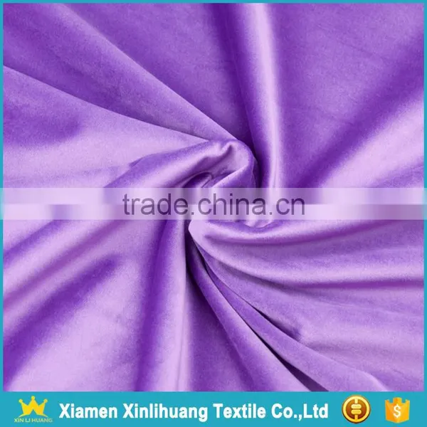 High Quality Knitted Warp 100% Polyester Velvet Fabric for Clothing photo-6
