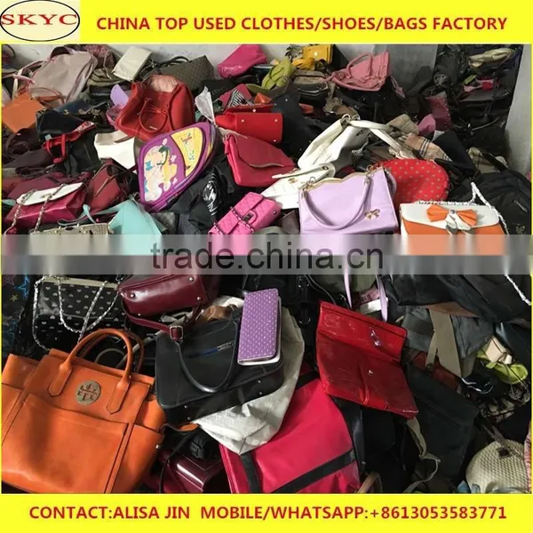 Women Used Second Hand Leather Used Bags photo-6