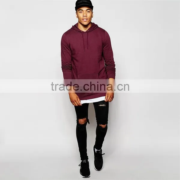 Wholesale 100% Cotton Hoodie High Quality Cheap Plain Hoodies photo-2