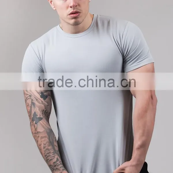 Mens Fitness Wear, Round Neck Muscle t Shirt photo-5