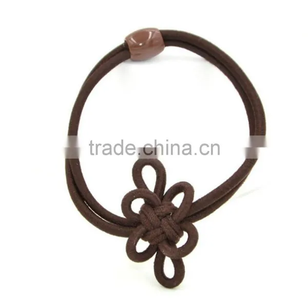 China Supplier Elastic Knot Hair Band Baby Girls Headbands In Stock photo-6