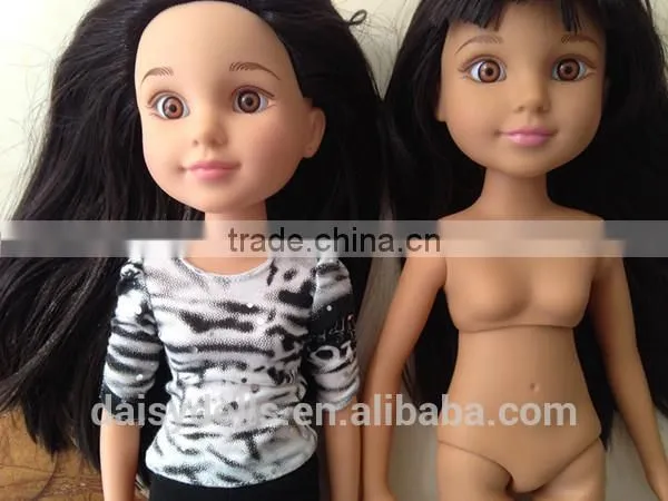 Fashion 18 Inch Black Vinyl Doll photo-3