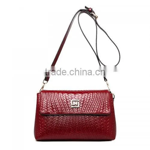 PU Leather Shoulder Bag Polyester Geometric 82660 Mini Shoulder Messenger Bag photo-3