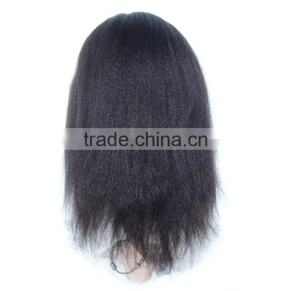 100% Human Hair Full Lace Wig With Baby Hair, Handmade Brazilian Full Lace Human Hair Wig photo-4