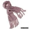 Sell Bias Mohair Scarf Trimmed With Rabbit Fur