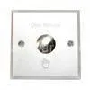 Aluminum Alloy Silver Door Exit Button / Door Release Button for Access Control System