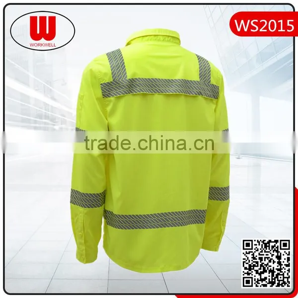 Hot Sale hi Vis Reflective Casual Shirt photo-3