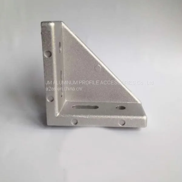 Al-Alloy Material Angel Bracket for 40s Aluminum Profile