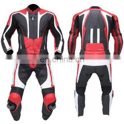 Leather Motorbike Racing Suit,Leather Motorcycle Suit,Racer Leather Suit photo-6