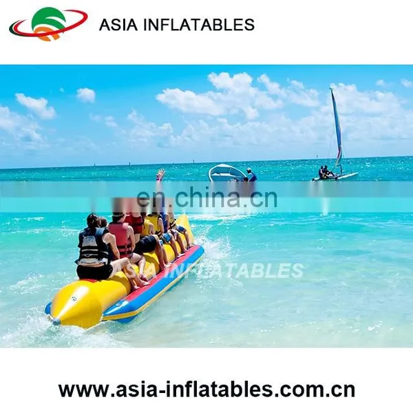 PVC/Hyplon Material Leisure Banana Inflatable Boat photo-2