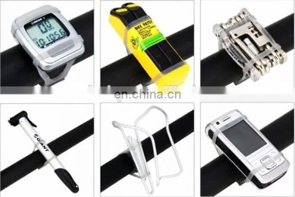 Bicycle Silicone Bandages Mtb Bike Tie Strap