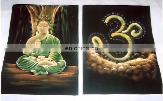 New HAND PAINTED NEW MEDIUM SIZE INDIAN GODS PRINTED WALL HANGINGS photo-3