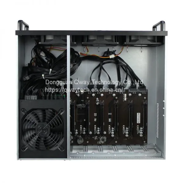 Q-406 6GPU Miner Mining Machine System 6 GPU ETH Ethereum photo-3