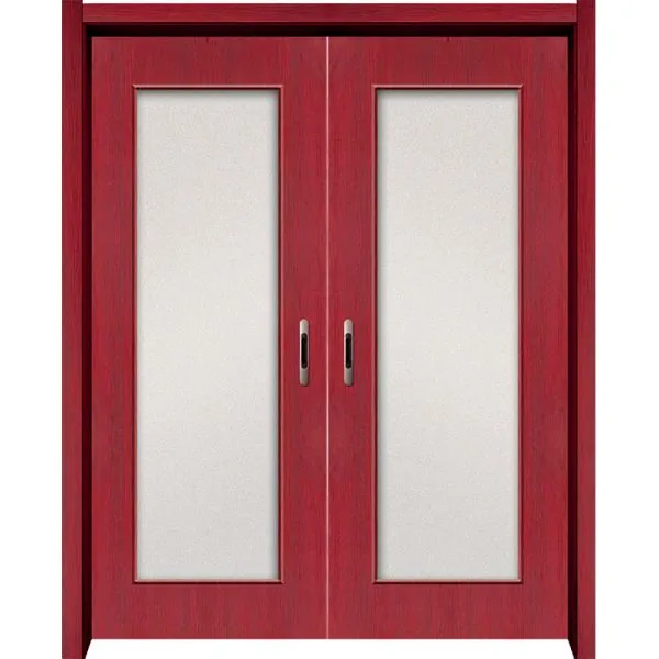 100% Eco-friendly Interior Office Door With Glass Window photo-2
