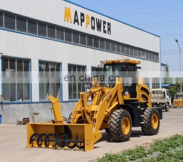 1.6ton Wheel Loader With 4 in 1 Bucket,Chinese Mini Wheel Loader ZL16 Front Loader for Sale photo-3