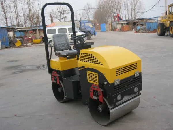 Single Drum Roller Compactor Gasoline Type Double Drum photo-2