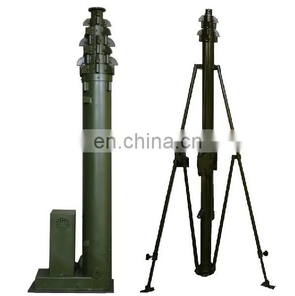 Hand Operated Portable Telescoping Mast, Camera Tripod, Antenna Support photo-2
